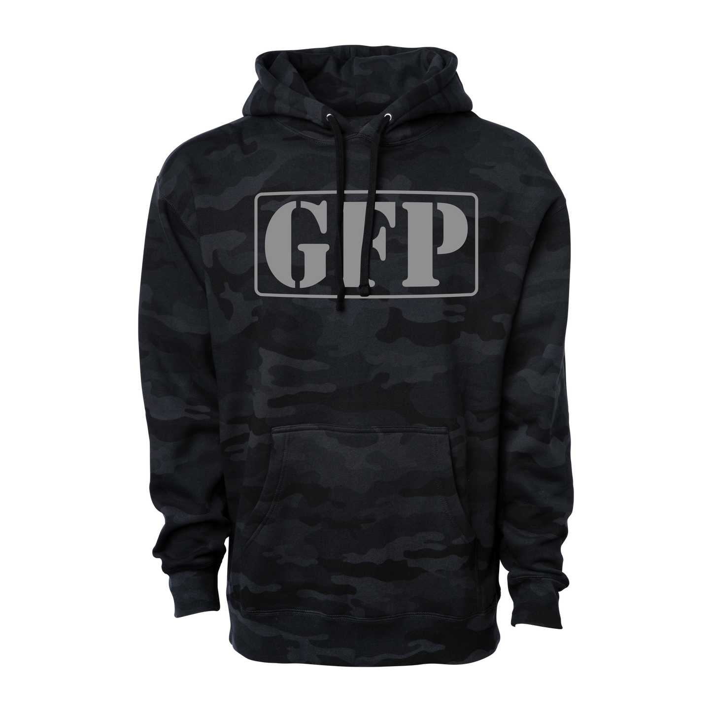 BLK CAMO HOODIE