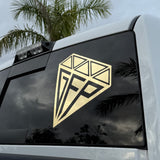 *LIMITED* GOLD GFP DIAMOND DECAL