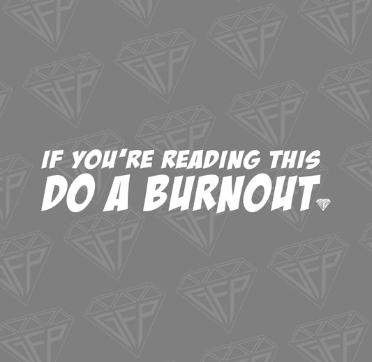 BURNOUT DECAL
