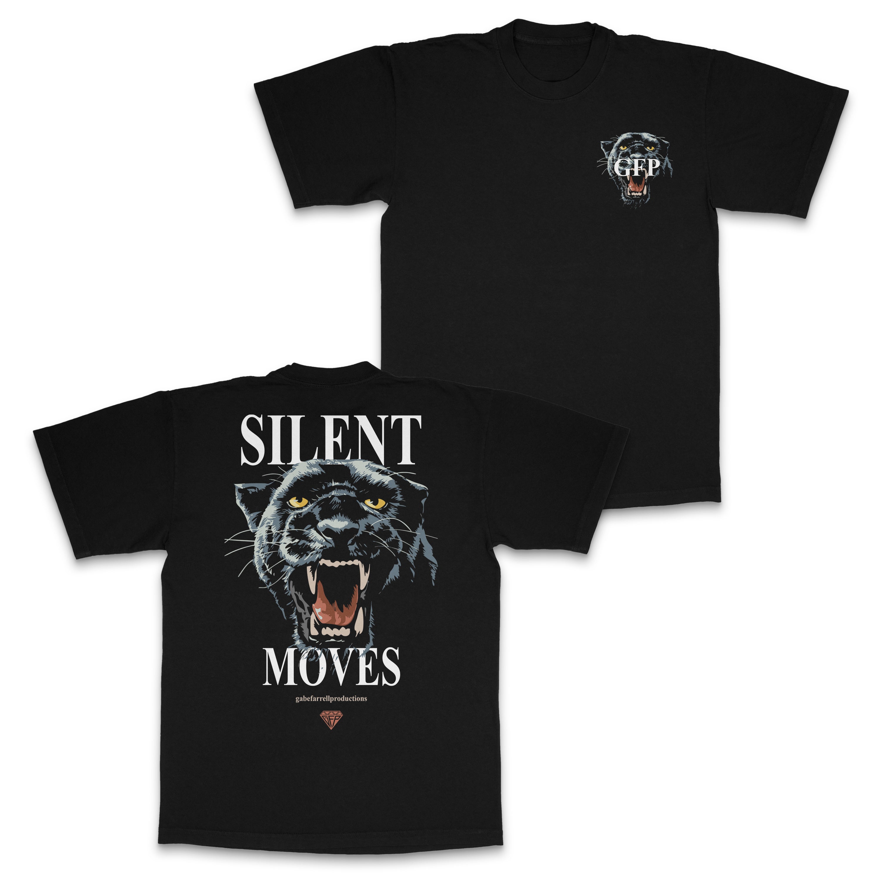 SILENT MOVES TEE – GabeFarrellProductions