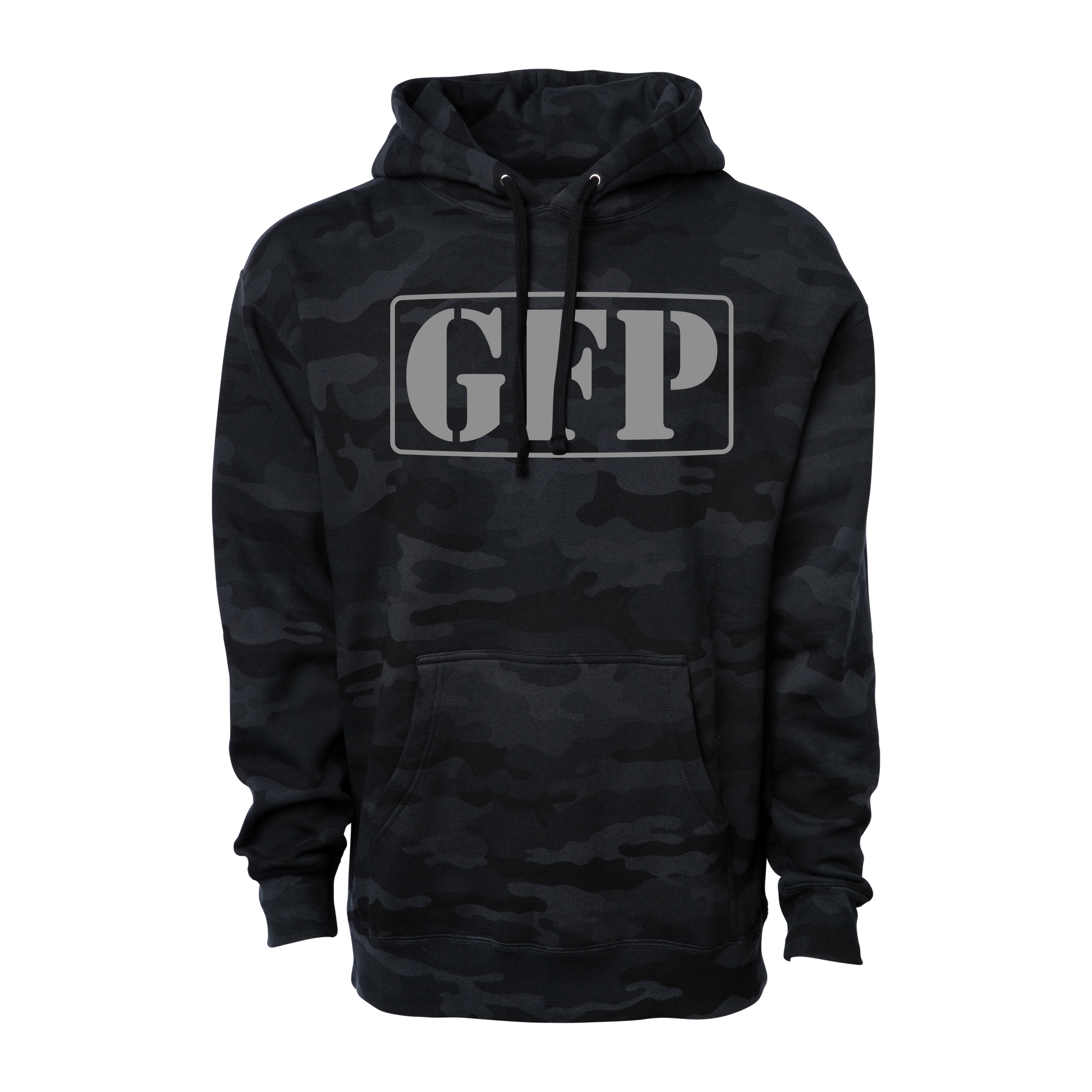 BLK CAMO HOODIE
